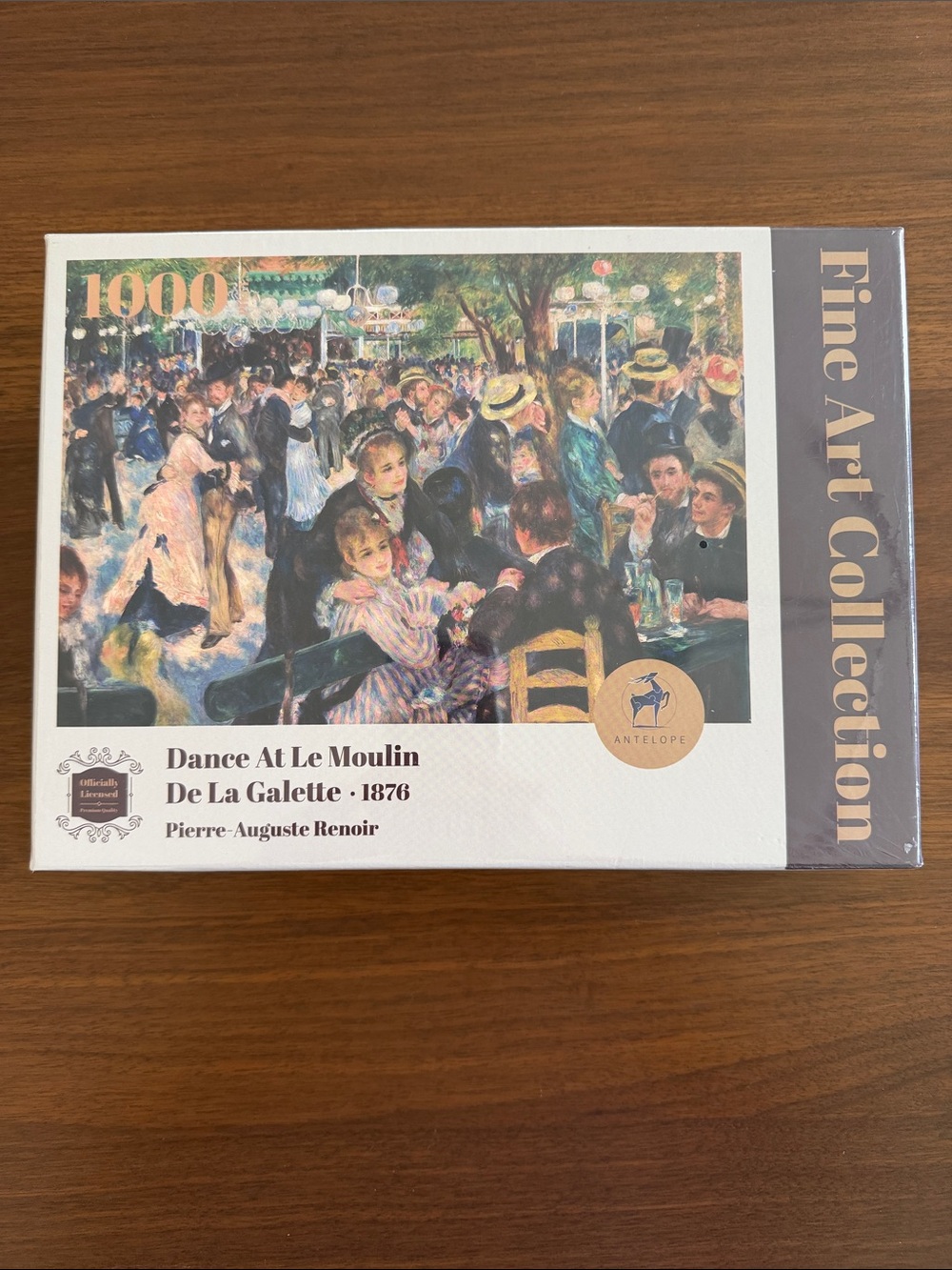 Antelope 1000 pc Fine Art Puzzle —Renoir Dance at Le Moulin De la Galette NIB